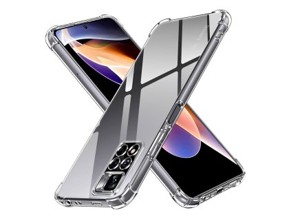 73677 techsuit shockproof clear silicone puzdro pre xiaomi redmi note 11 pro 5g priehladne