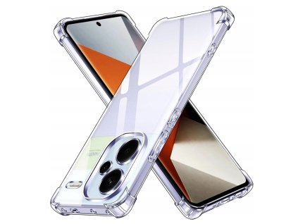 73758 techsuit shockproof clear silicone puzdro pre xiaomi redmi note 13 pro 5g priehladne