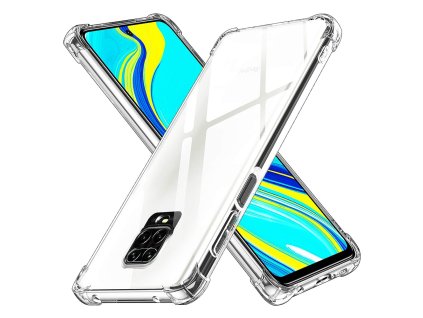 73665 techsuit shockproof clear silicone puzdro pre xiaomi redmi note 9s note 9 pro note 9 pro max priehladne