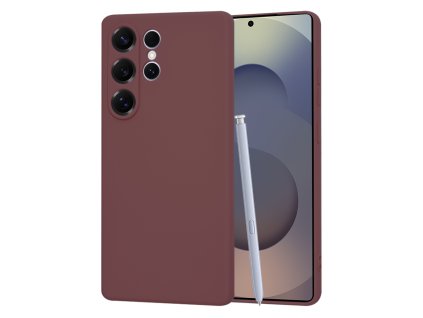 67836 techsuit softflex puzdro na samsung galaxy s25 ultra slivkovocerveny