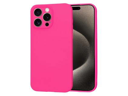 63018 techsuit softflex kryt na iphone 15 pro max syto ruzovy