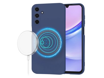 70809 techsuit softflex magsafe puzdro na samsung galaxy a15 4g a15 5g namornicka modra