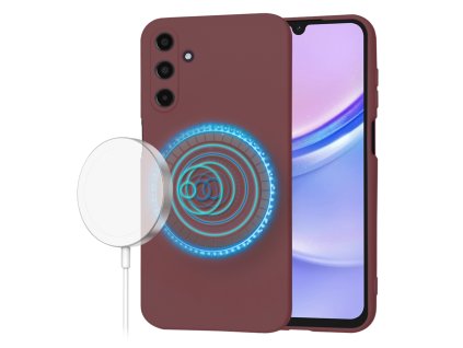 70812 techsuit softflex magsafe puzdro na samsung galaxy a15 4g a15 5g slivkovocerveny