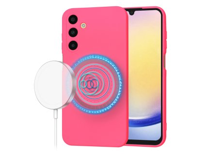 70791 techsuit softflex magsafe puzdro na samsung galaxy a25 5g hot pink