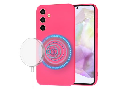 70830 techsuit softflex magsafe puzdro na samsung galaxy a35 5g hot pink
