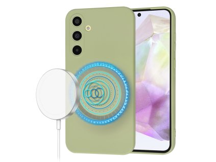 70821 techsuit softflex magsafe puzdro na samsung galaxy a35 5g matcha
