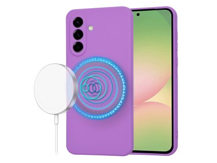 71283 techsuit softflex magsafe puzdro na samsung galaxy a56 5g fialovy