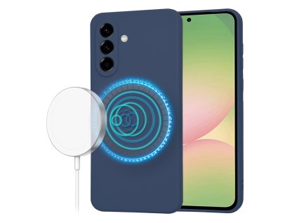 71274 techsuit softflex magsafe puzdro na samsung galaxy a56 5g namornicka modra