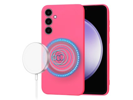 67662 techsuit softflex magsafe puzdro na samsung galaxy s23 fe hot pink