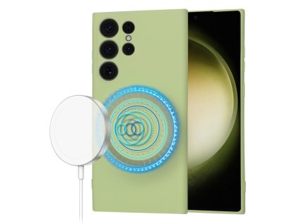 67632 techsuit softflex magsafe puzdro na samsung galaxy s23 ultra matcha