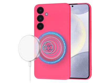 67710 techsuit softflex magsafe puzdro na samsung galaxy s24 plus hot pink