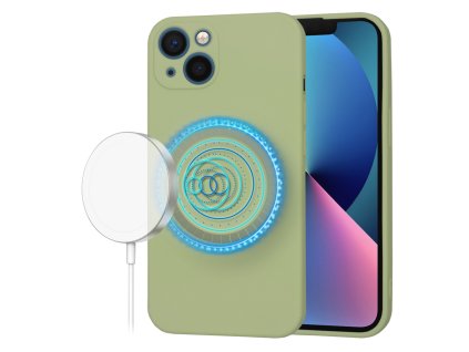 61479 techsuit softflex magsafe kryt na iphone 13 matcha zeleny