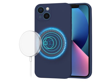 61482 techsuit softflex magsafe kryt na iphone 13 tmavo modry