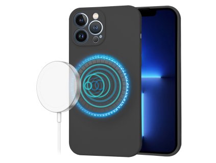 61518 techsuit softflex magsafe kryt na iphone 13 pro max cierny