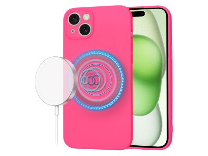 61680 techsuit softflex magsafe kryt na iphone 15 plus syto ruzovy