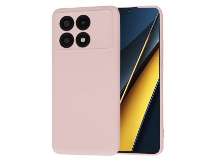 74343 techsuit softflex puzdro pre xiaomi poco x6 pro pieskovo ruzove