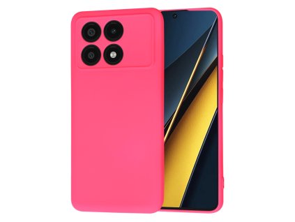 74325 techsuit softflex puzdro pre xiaomi poco x6 pro ziarivo ruzove