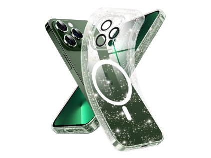 59715 techsuit sparkleskin magsafe series kryt na iphone 13 pro max ciry