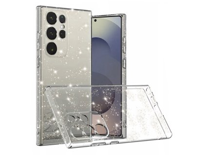 67773 techsuit sparkleskin series puzdro na samsung galaxy s25 ultra priehladny