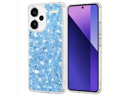 73962 7 techsuit sparkly glitter puzdro pre xiaomi redmi note 13 pro 5g modre