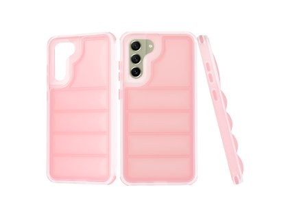 67284 techsuit wave shield puzdro na samsung galaxy s21 fe 5g ruzovy