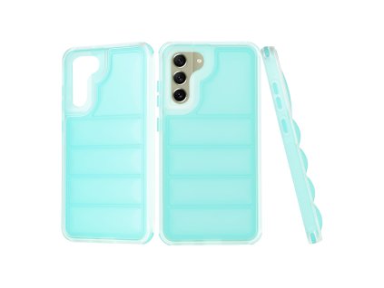 67299 techsuit wave shield puzdro na samsung galaxy s21 fe 5g tyrkysovy