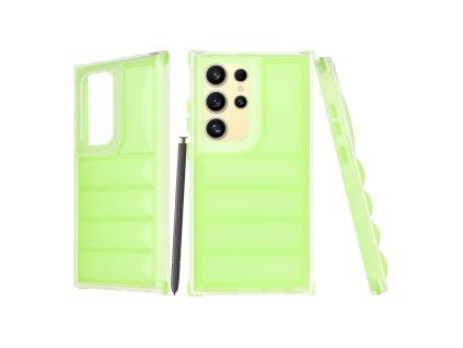 67236 techsuit wave shield puzdro na samsung galaxy s24 ultra zeleny