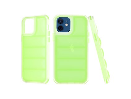59706 techsuit wave shield kryt na iphone 12 iphone 12 pro zeleny