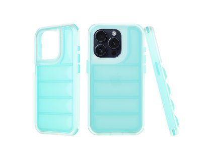62712 techsuit wave shield kryt na iphone 15 pro tyrkysovy
