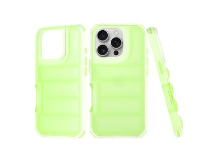 63387 techsuit wave shield kryt na iphone 16 pro zeleny