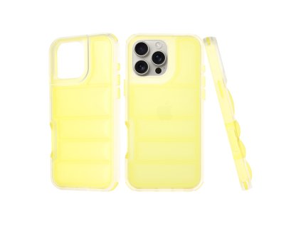 63411 techsuit wave shield kryt na iphone 16 pro max zlty