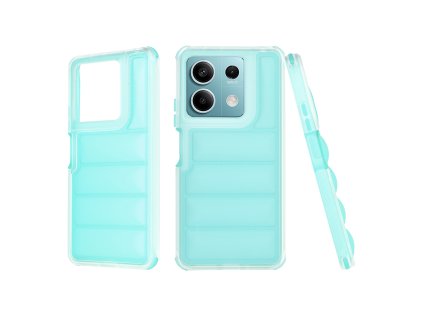 74118 techsuit wave shield puzdro pre xiaomi redmi note 13 5g tyrkysove