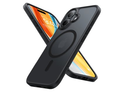 58935 torras guardian magnetic series kryt na iphone 16 cierny