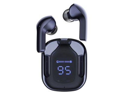 82806 acefast bezdrotove sluchadla t6 bluetooth 5 3 usb c enc ipx4 led displej 500 mah sapphire blue