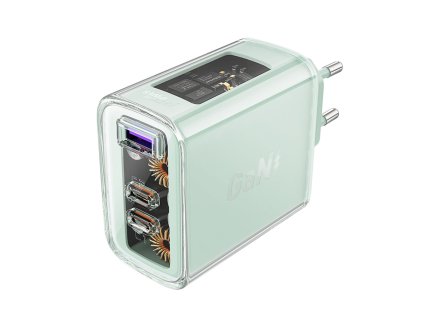 82347 acefast gan nabijacka exploration a45 2 usb c usb a 65 w pd rychle nabijanie mountain mist