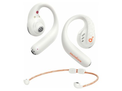 81846 anker bezdrotove sluchadla soundcore aerofit pro a3871g21 sportove bluetooth vodotesne biele