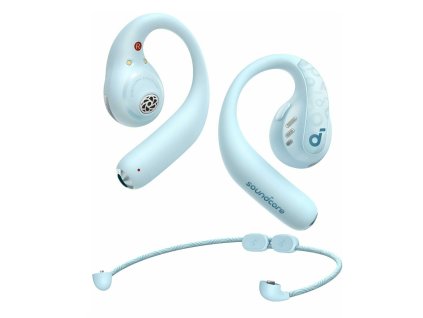 81849 anker bezdrotove sluchadla soundcore aerofit pro a3871g61 sportove bluetooth vodotesne modre