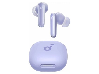 82101 anker bezdrotove sluchadla soundcore p40i a3955gq1 tws anc bluetooth 5 2 dotykove ovladanie fialove