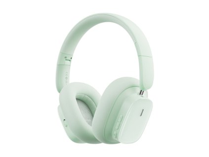 81798 baseus bezdrotove sluchadla bowie h1i a00050402633 00 bluetooth 5 3 potlacenie hluku zelene natural green