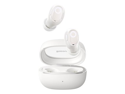 82083 baseus bezdrotove sluchadla wm02 ngtw370302 true wireless stereo bluetooth v5 3 inteligentny displej biele creamy white