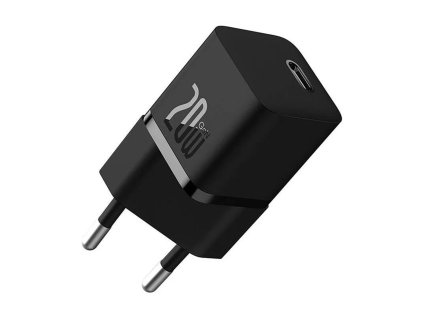 81597 baseus gan nabijacka ccgn050101 usb c 20 w rychle nabijanie cierna