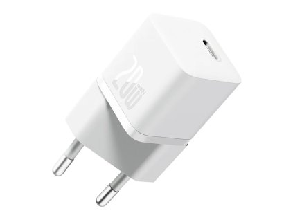 81606 baseus gan nabijacka ccgn050102 usb c 20 w rychle nabijanie biela