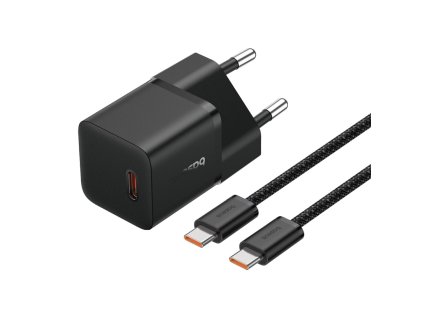 81771 baseus gan nabijacka p10110900113 00 usb c 20 w usb c kabel 100 w 1 m cluster black