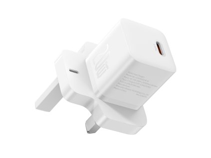 81822 baseus gan5 nabijacka uk plug p10110907213 00 usb c 20 w quick charge biela