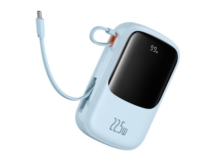 81984 baseus power banka qpow pro p10067103313 00 lightning 2 usb c usb a 20 000 mah 22 5 w usb c kabel modra