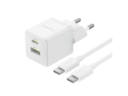 82887 baseus sietova nabijacka palm p1011160a213 01 2v1 rychlonabijacka usb usb c kabel usb c 30w 20v 3a biela moon white
