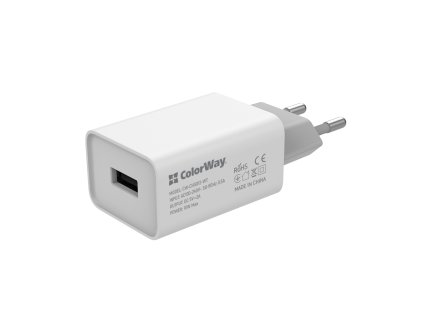 83001 colorway sietova nabijacka cw chs012 wt usb 10w 2a ochrana proti pretazeniu a skratu biela