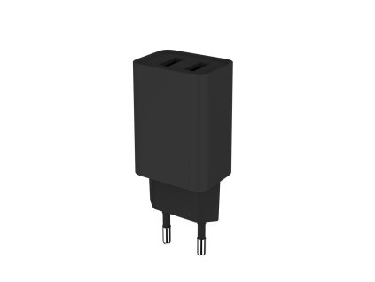 83007 colorway sietova nabijacka cw chs015 bk 2 usb 10w 2 1a kompaktna velkost ochrana proti skratu a pretazeniu cierna