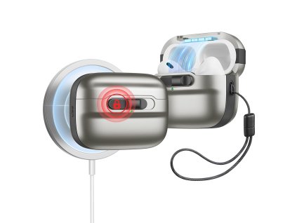 81684 esr pulse magnetic halolock puzdro pre apple airpods pro 1 2 titanove