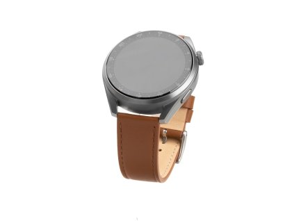 86541 fixed kozeny remienok 20 mm samsung galaxy watch 4 5 active 2 huawei watch gt 3 42 mm gt 3 pro 43 mm hnedy